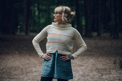  Heartstring Sweater von Andrea Mowry mit Tynn Peer Gynt von Sandnes Garn 6