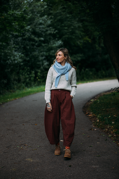 Jaunty Shawl | schlicht und wunderschön aus Cheeky Merino Joy von Rosy Green Wool