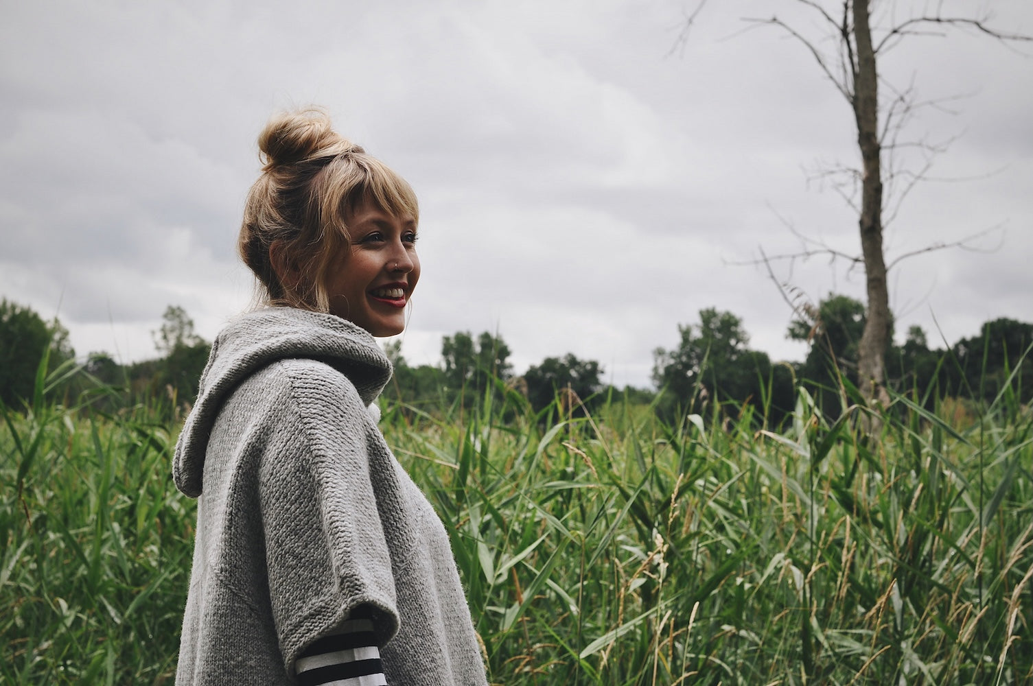 Sheltered Poncho von Andrea Mowry mit Heavy Merino von Knitting for Olive 10