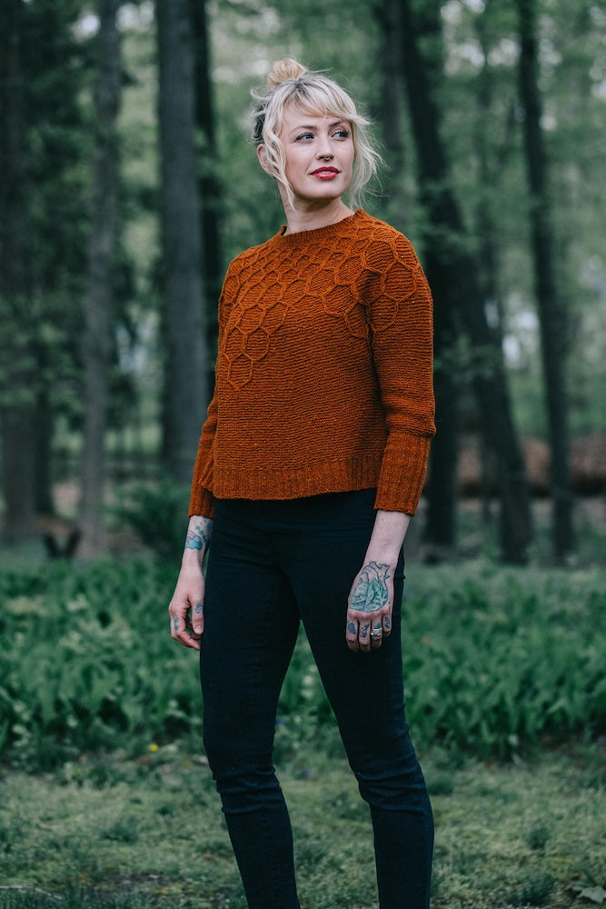 Wool and Honey Sweater von Andrea Mowry mit Sunday von Sandnes Garn 6