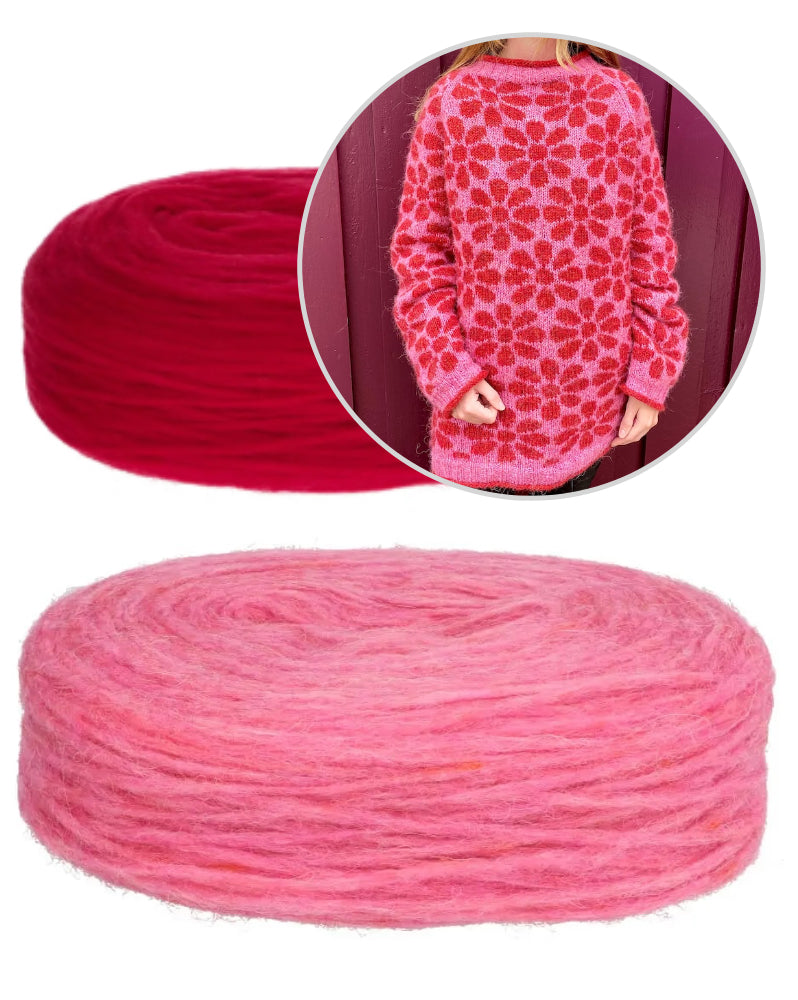 Anemone Sweater | fantastische Blüten mit Plötulopi von Lopi Island