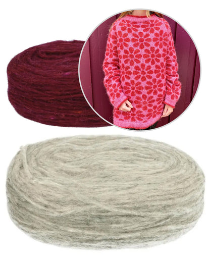 Anemone Sweater | fantastische Blüten mit Plötulopi von Lopi Island