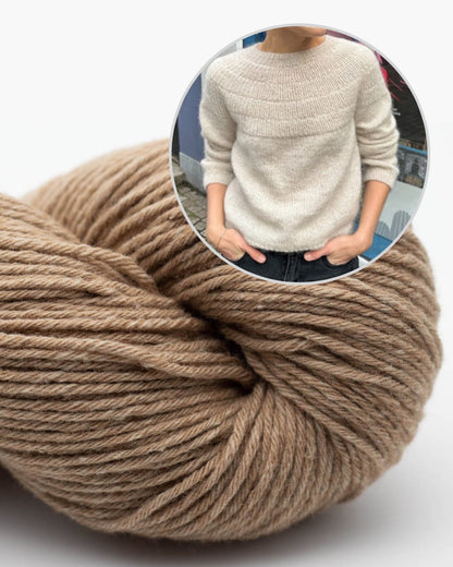 PetiteKnit Ankers Pullover Summer Edition mit Big Bio Balance von BC Garn 10