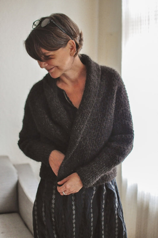 Big Love | lässiger Cardigan aus Lettlopi von Lopi Island