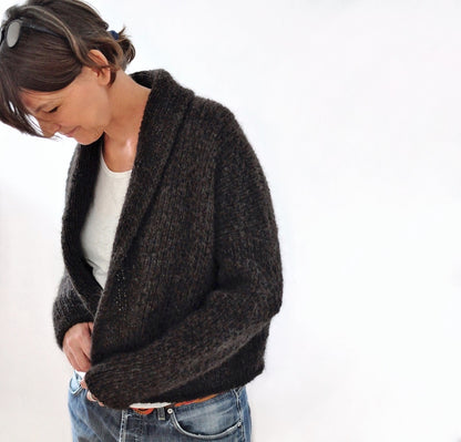Big Love | lässiger Cardigan aus Lettlopi von Lopi Island