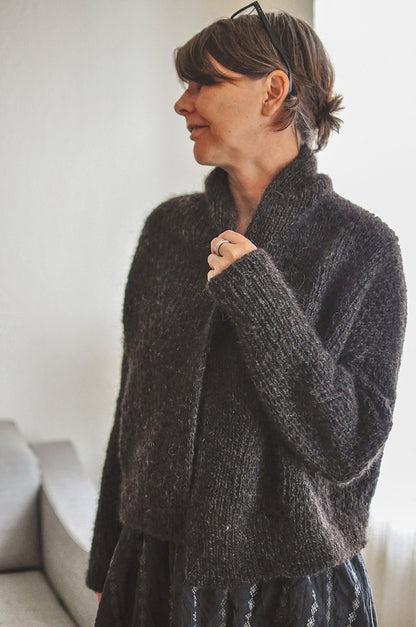 Big Love | lässiger Cardigan aus Lettlopi von Lopi Island