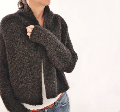 Big Love | lässiger Cardigan aus Lettlopi von Lopi Island