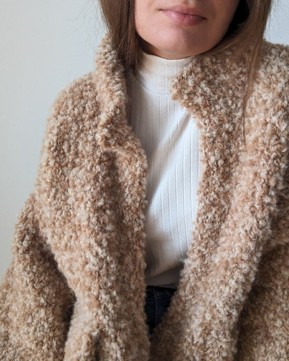 Polarteddyjacket | super Kuscheljacke aus Teddy Dear von Gepard Garn