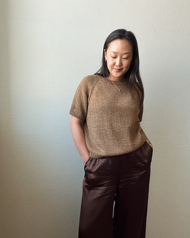Annecy Tee von novemberknits mit Duo von Sandnes Garn 4