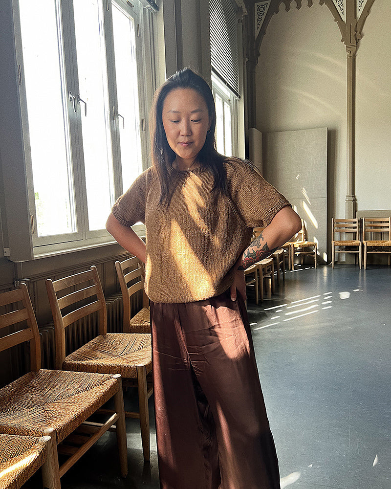 Annecy Tee von novemberknits mit Duo von Sandnes Garn 5