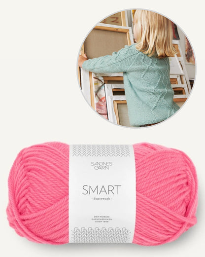 Aran Pullover Kids | mit Gratisanleitung aus Smart von Sandnes Garn