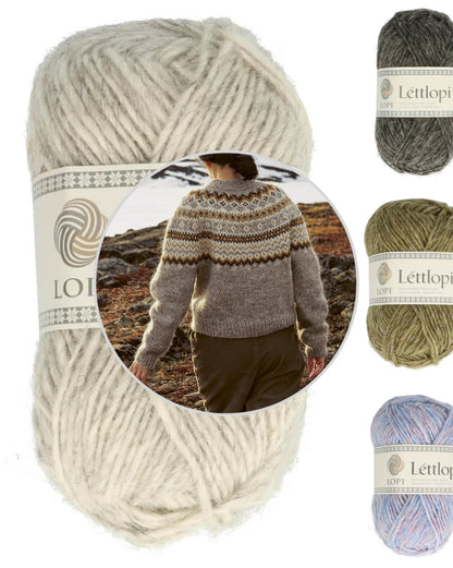 Arctica Jumper | bezaubernd natürlich aus Lettlopi von Lopi Island