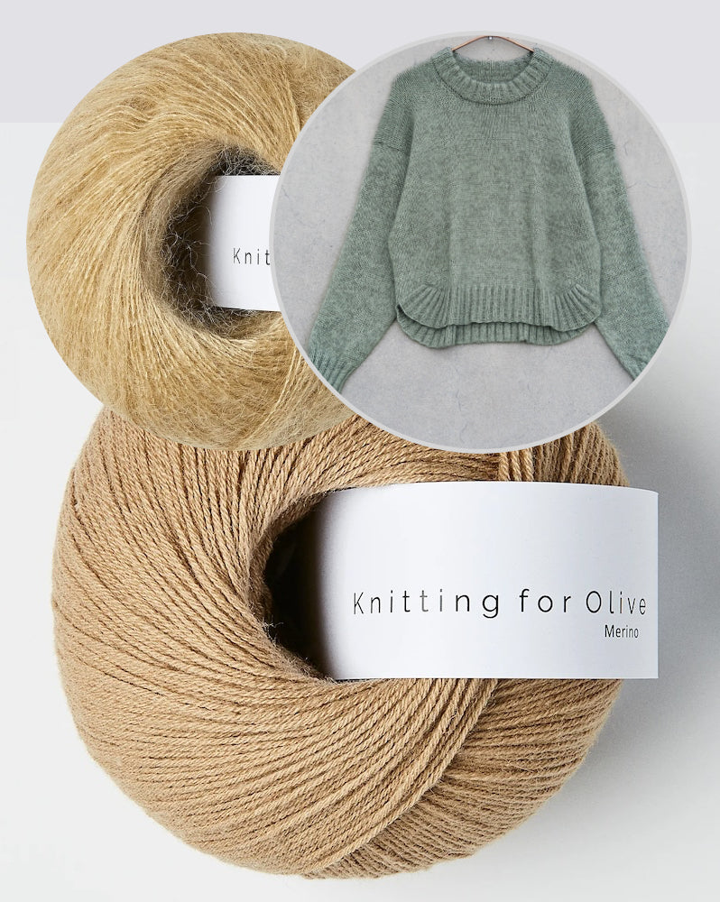 Astrid Sweater von Knitting for Olive mit Merino und Soft Silk Mohair 10