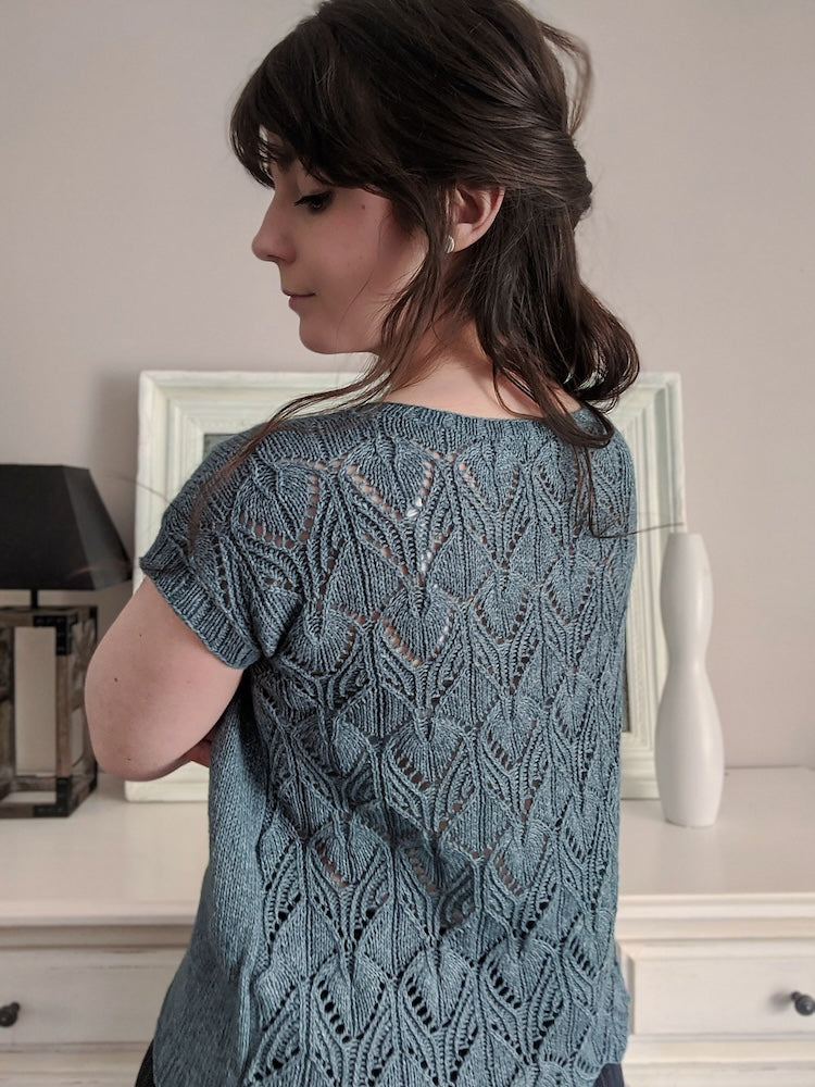 Audrey Borrego Xyris Shirt mit Ecopuno von Lana Grossa 4