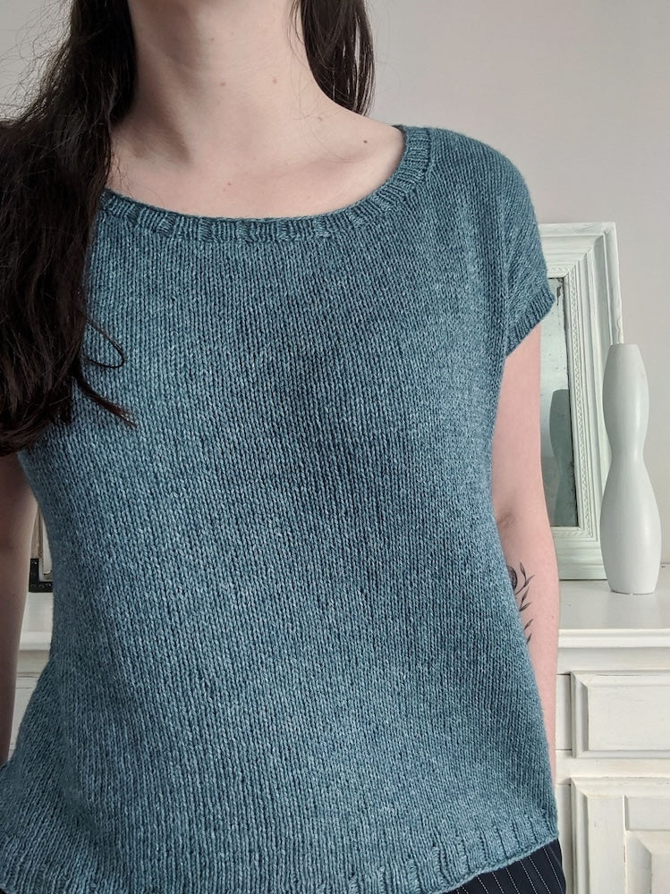 Audrey Borrego Xyris Shirt mit Ecopuno von Lana Grossa 6