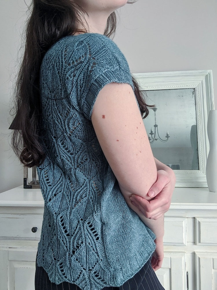 Audrey Borrego Xyris Shirt mit Ecopuno von Lana Grossa 7