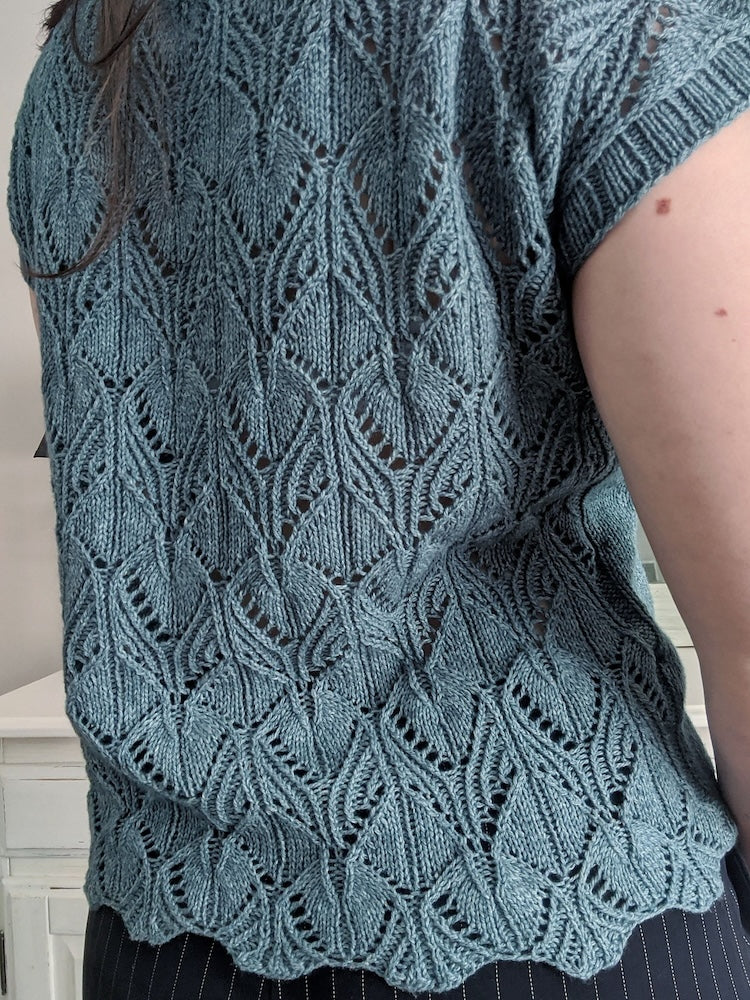 Audrey Borrego Xyris Shirt mit Ecopuno von Lana Grossa 8