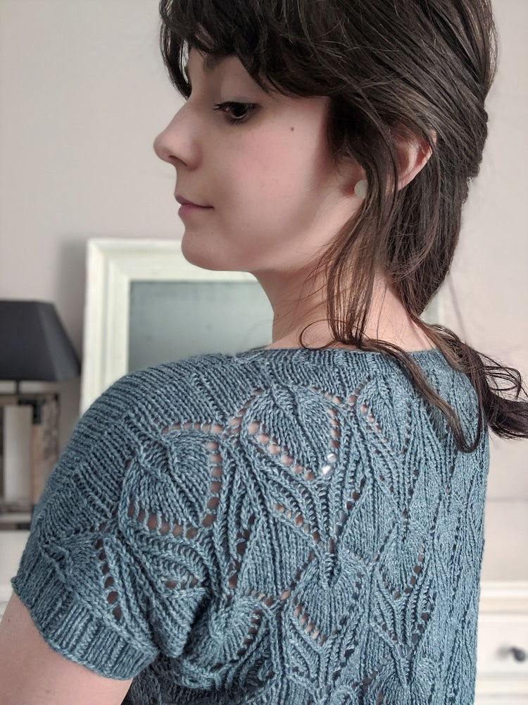 Audrey Borrego Xyris Shirt mit Ecopuno von Lana Grossa 9