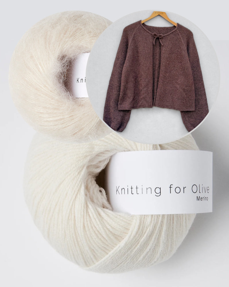 Audrey Cardigan von Knitting for Olive mit Merino und Soft Silk Mohair 8