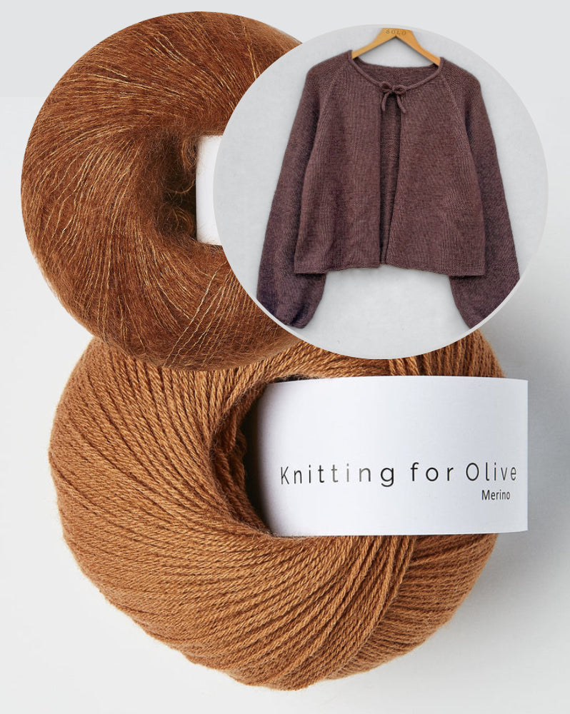 Audrey Cardigan von Knitting for Olive mit Merino und Soft Silk Mohair 9