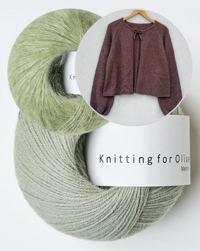 Audrey Cardigan von Knitting for Olive mit Merino und Soft Silk Mohair 13