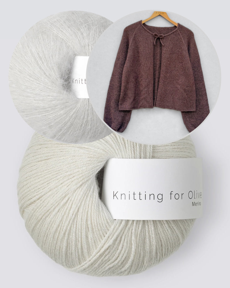 Audrey Cardigan von Knitting for Olive mit Merino und Soft Silk Mohair 7