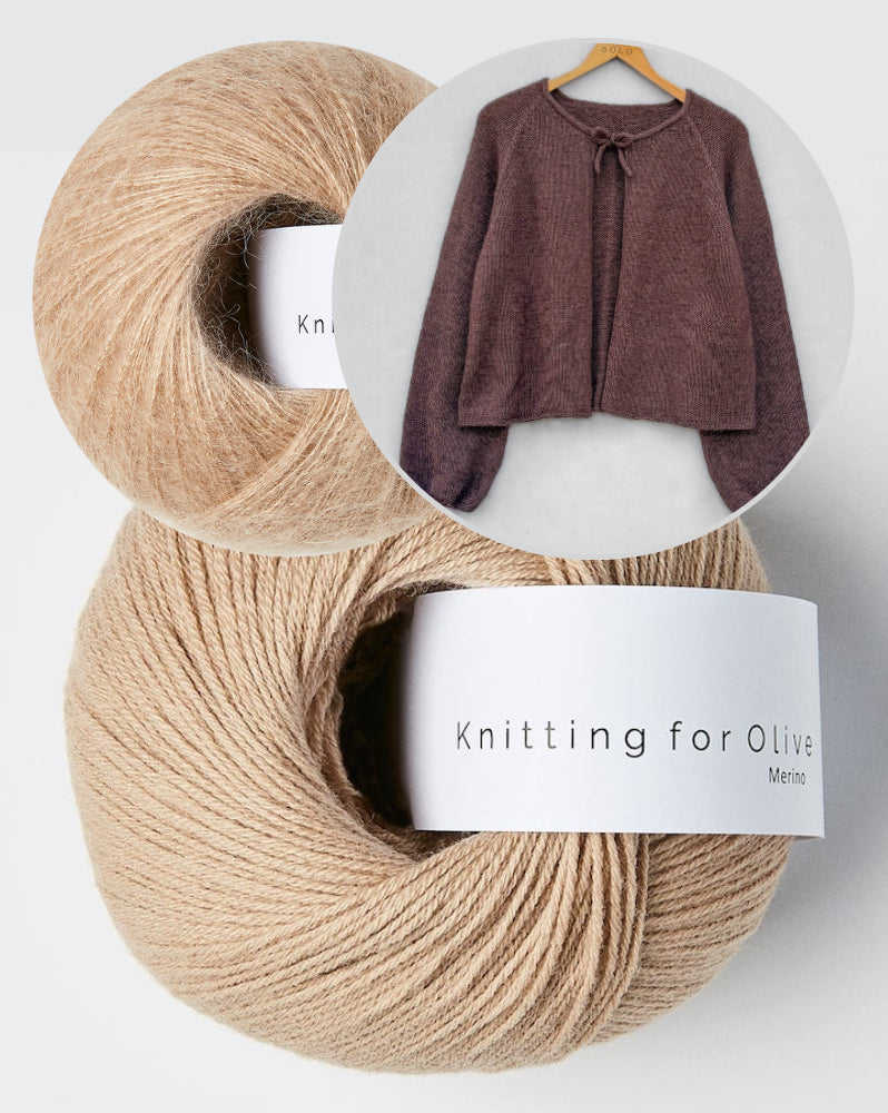 Audrey Cardigan von Knitting for Olive mit Merino und Soft Silk Mohair 11