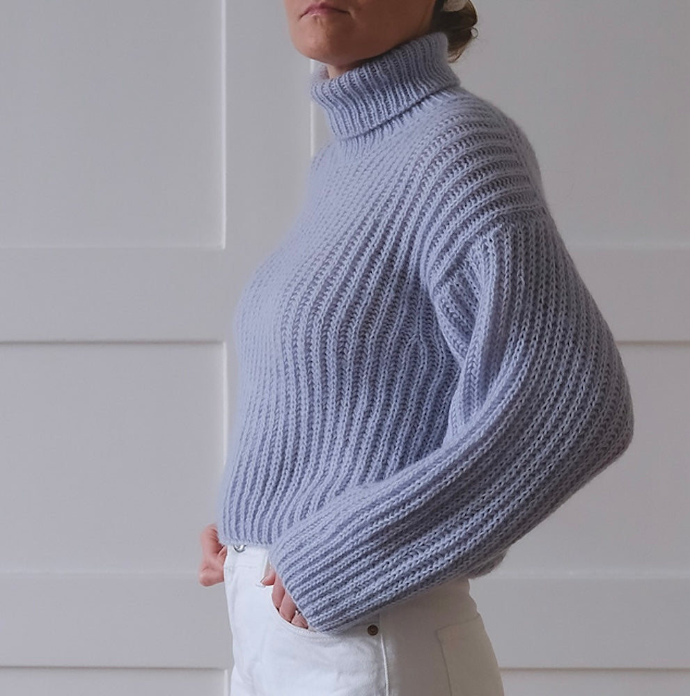 Auguste Knit Heavenly Sweater mit Merino Baby und Manada von Pascuali 2