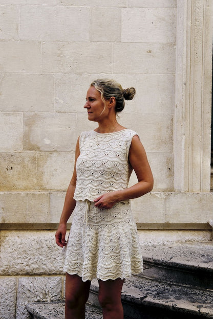 Solène Rock | zartes Muster aus Pure Silk von Knitting for Olive