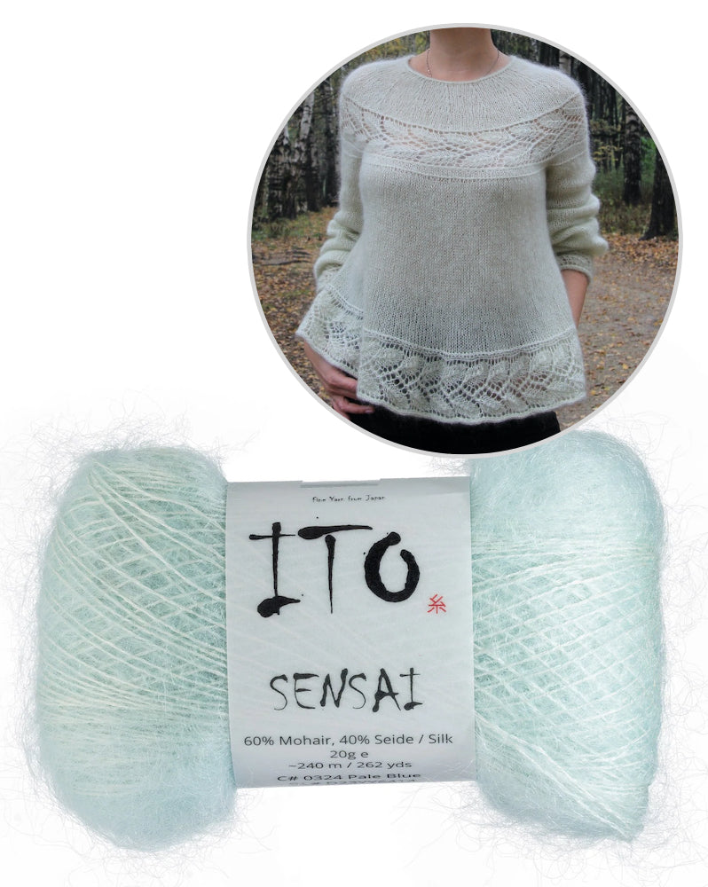  Autumn Waltz Tunic von Lyudmila Aksenik mit Sensai von ITO Yarn 10