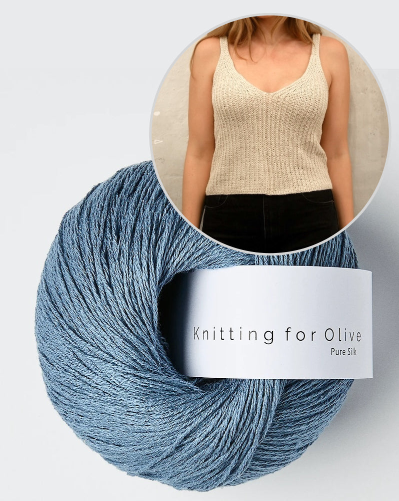 Knitting for Olive Aviaya Top mit Pure Silk12