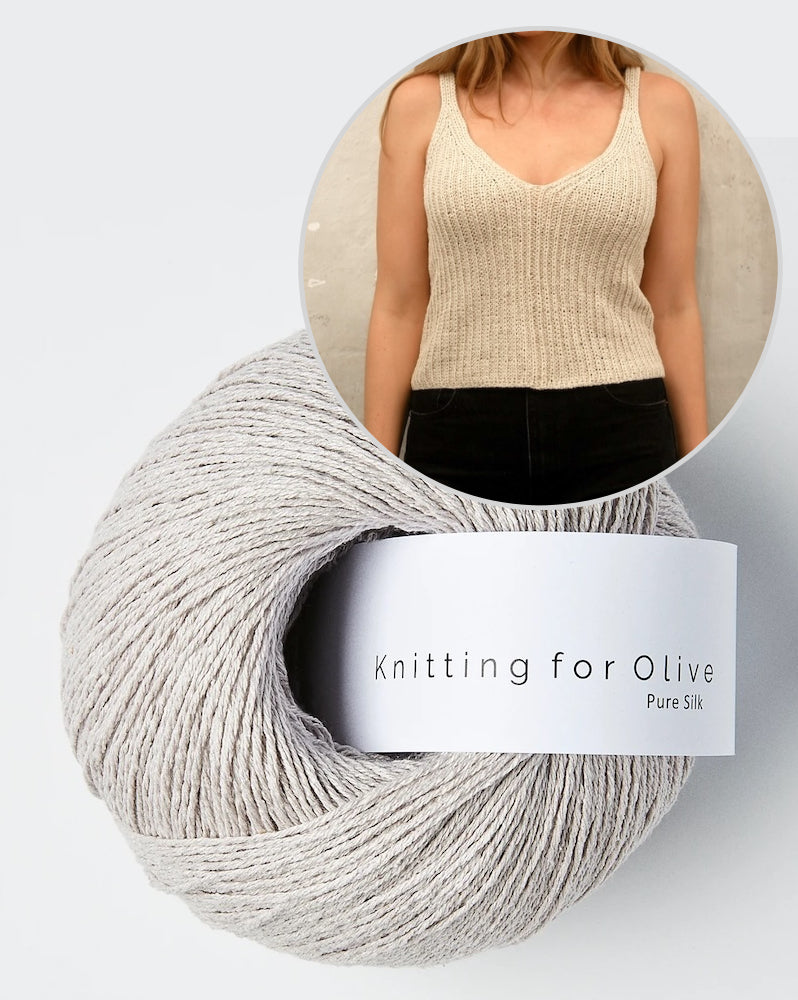 Knitting for Olive Aviaya Top mit Pure Silk7