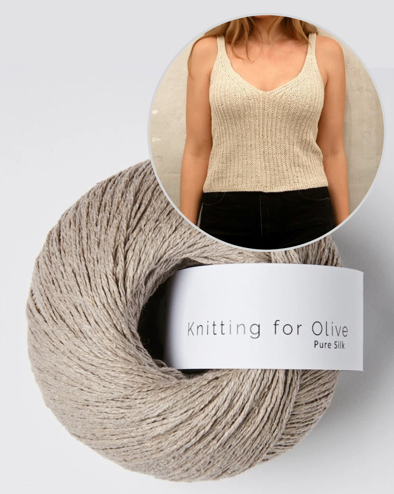 Knitting for Olive Aviaya Top mit Pure Silk11