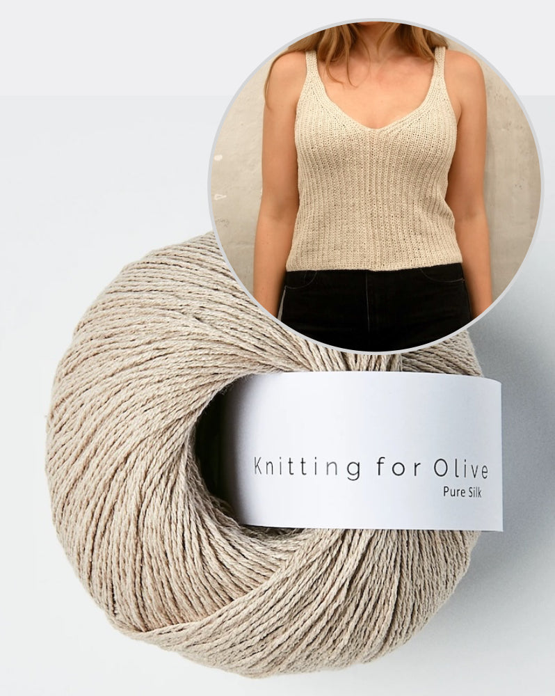 Knitting for Olive Aviaya Top mit Pure Silk8