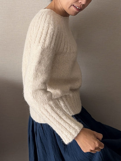 Yukiho Sweater | zacht en eenvoudig van Le Coton & Alpaca van Biches & Bûches