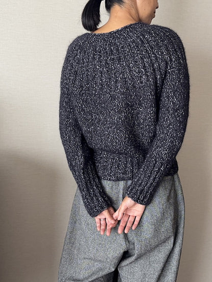 Yukiho Sweater | zacht en eenvoudig van Le Coton & Alpaca van Biches & Bûches