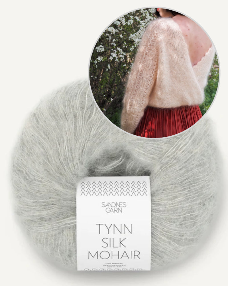 Ballerina Romance Sweater von Macimille mit Tynn Silk Mohair von Sandnes Garn 17