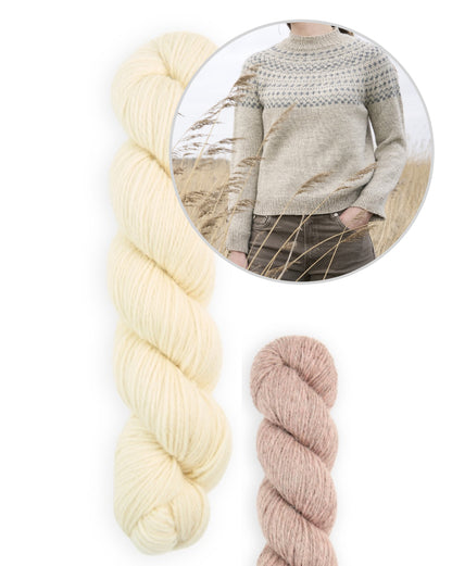 Balsam Sweater | õrn Norra muster Sheepsoft DK lõngast, autor Bramble & Fleece