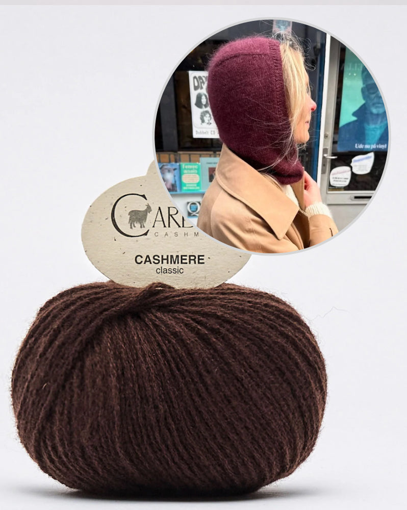 Barbara Balaclava von PetiteKnit mit Classic Cashmere von Cardiff 12