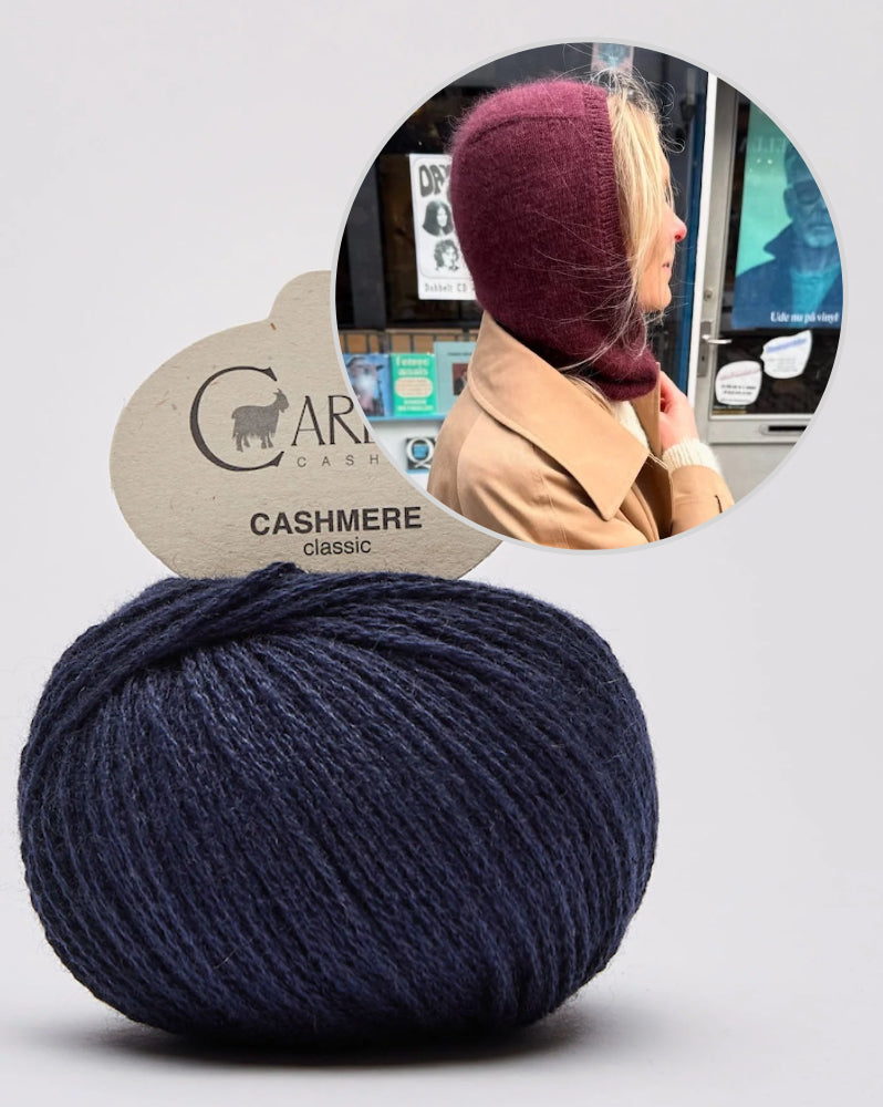 Barbara Balaclava von PetiteKnit mit Classic Cashmere von Cardiff 11