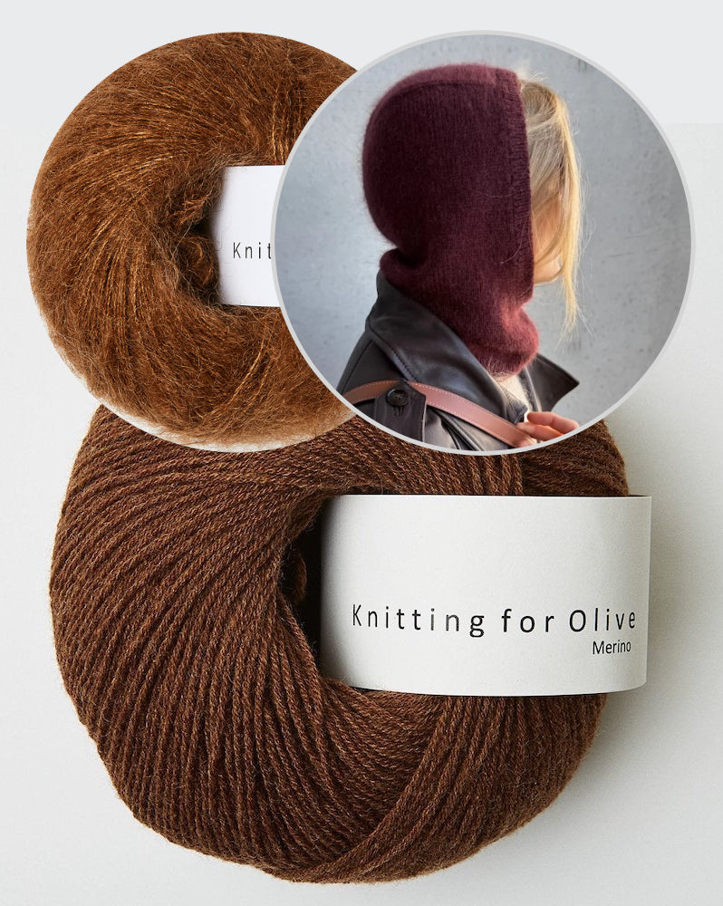 Barbara Balaclava von PetiteKnit mit Merino und Soft Silk Mohair von Knitting for Olive 13