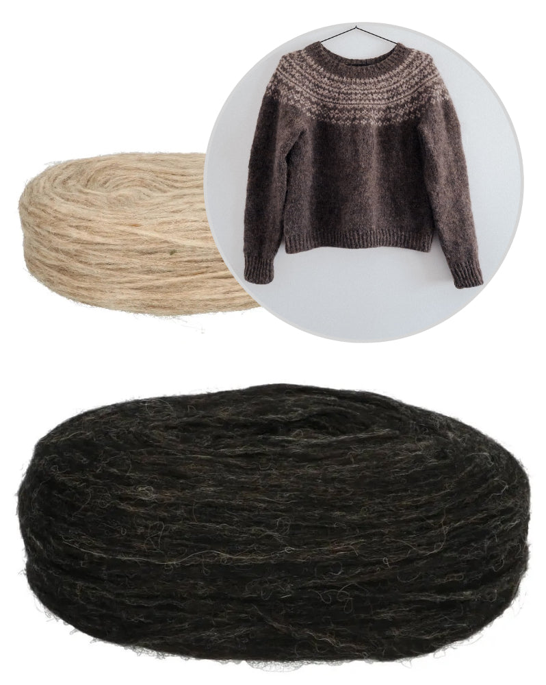 Ulvenknit Barren Land Sweater mit Plötulopi 13