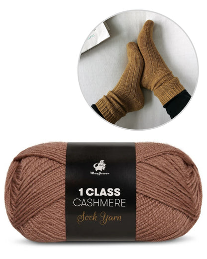 Basic Socken Light | feines Muster mit weichem 1 Class Cashmere von Mayflower Denmark