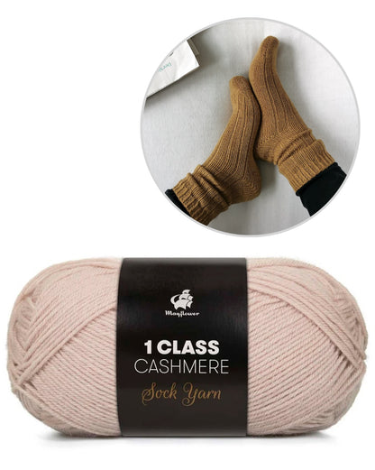 Basic Socken Light | feines Muster mit weichem 1 Class Cashmere von Mayflower Denmark