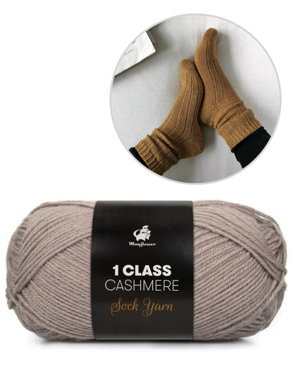 Basic Socken Light | feines Muster mit weichem 1 Class Cashmere von Mayflower Denmark