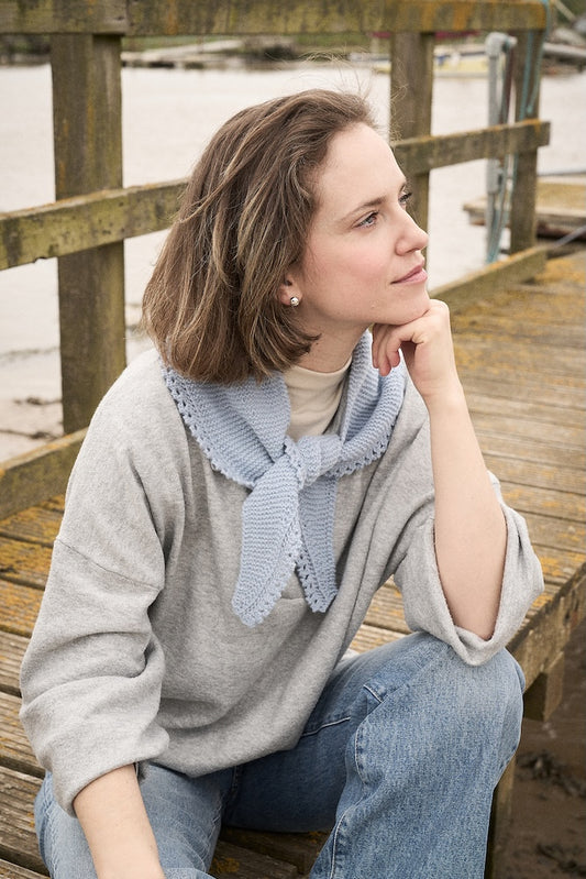 Mosse Mini Scarf | ülilihtne minirätik BC Garni Alva Cashmere Revive'ist