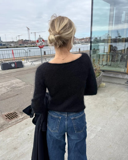 Bea Blouse | zarte Silhouette aus Primo Tynn Silk Mohair von Sandnes Garn