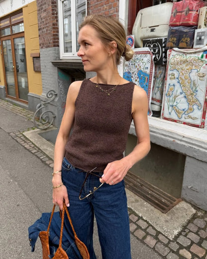 Bea Top | fortryllende kølig og behagelig i Pure Silk fra Knitting for Olive