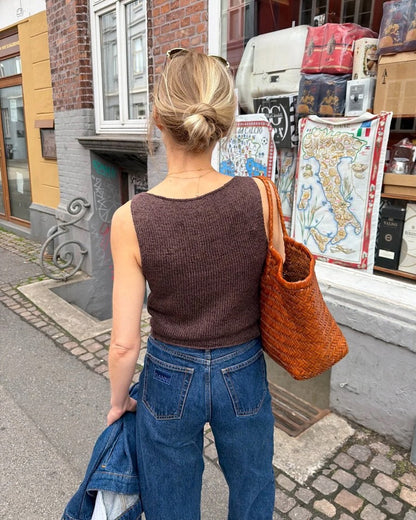 Bea Top | fortryllende kølig og behagelig i Pure Silk fra Knitting for Olive