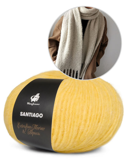 Berlin Scarf | oversize Schal mit Santiago von Mayflower Denmark